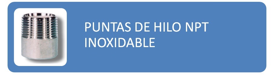 "Punta Hilo Inoxidable"